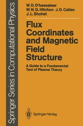 D'haeseleer / Hitchon / Callen |  Flux Coordinates and Magnetic Field Structure | eBook | Sack Fachmedien