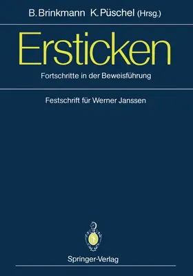 Brinkmann / Püschel |  Ersticken | Buch |  Sack Fachmedien