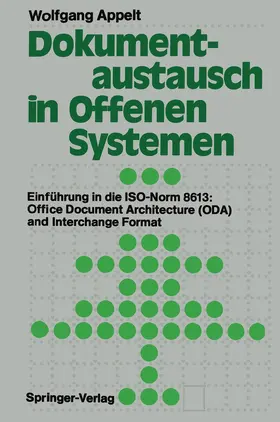 Appelt | Dokumentaustausch in Offenen Systemen | Buch | 978-3-642-75780-8 | www.sack.de