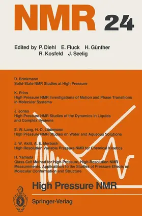  High Pressure NMR | Buch |  Sack Fachmedien