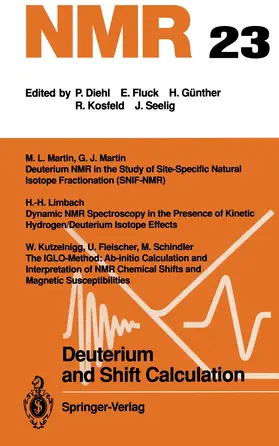  Deuterium and Shift Calculation | Buch |  Sack Fachmedien