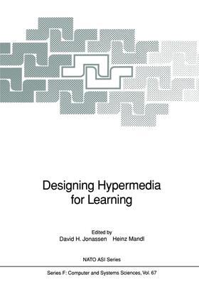 Jonassen / Mandl | Designing Hypermedia for Learning | Buch | 978-3-642-75947-5 | sack.de