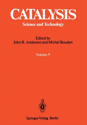 Anderson / Boudart |  Catalysis | Buch |  Sack Fachmedien