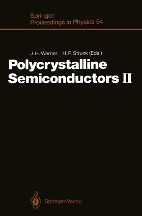 Werner / Strunk |  Polycrystalline Semiconductors II | Buch |  Sack Fachmedien