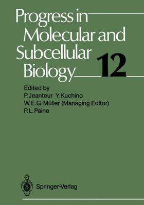 Jeanteur | Progress in Molecular and Subcellular Biology | Buch | 978-3-642-76555-1 | sack.de