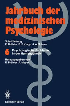 Brähler / Meyer |  Psychologische Probleme in der Humangenetik | eBook | Sack Fachmedien