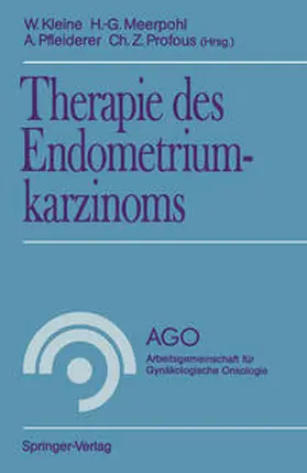 Kleine / Meerpohl / Pfleiderer |  Therapie des Endometriumkarzinoms | eBook | Sack Fachmedien