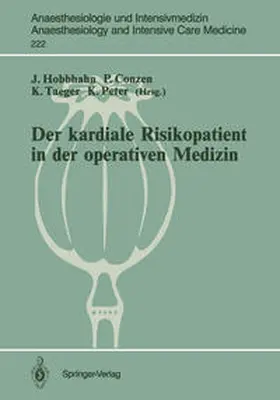 Hobbhahn / Conzen / Taeger |  Der kardiale Risikopatient in der operativen Medizin | eBook | Sack Fachmedien