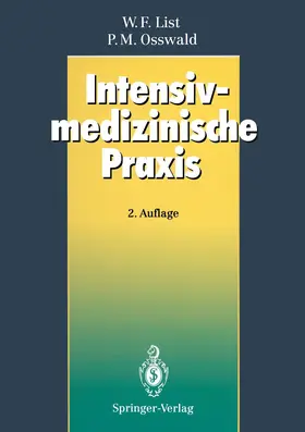 Osswald / List |  Intensivmedizinische Praxis | Buch |  Sack Fachmedien