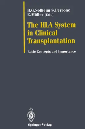 Solheim / Ferrone / Möller |  The HLA System in Clinical Transplantation | Buch |  Sack Fachmedien