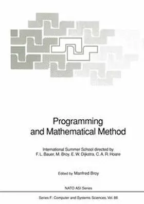 Broy |  Programming and Mathematical Method | eBook | Sack Fachmedien