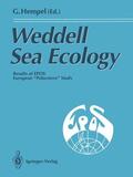 Hempel |  Weddell Sea Ecology | Buch |  Sack Fachmedien