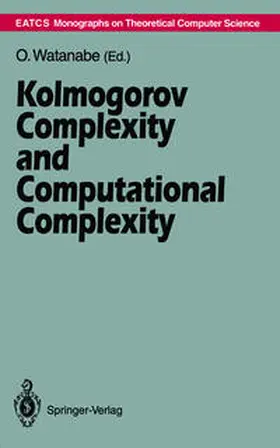 Watanabe |  Kolmogorov Complexity and Computational Complexity | eBook | Sack Fachmedien