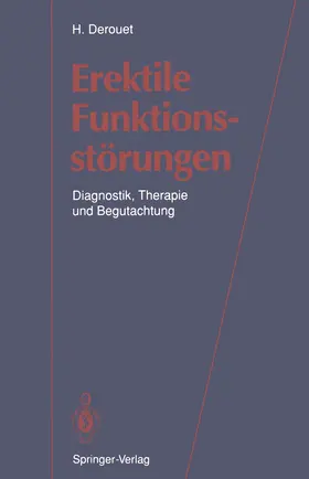 Derouet |  Erektile Funktionsstörungen | Buch |  Sack Fachmedien