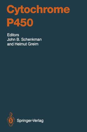 Schenkman / Greim |  Cytochrome P450 | Buch |  Sack Fachmedien