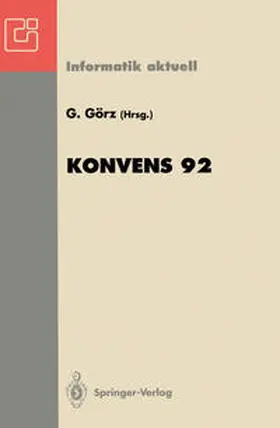 Görz |  Konvens 92 | eBook | Sack Fachmedien