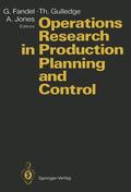 Fandel / Jones / Gulledge |  Operations Research in Production Planning and Control | Buch |  Sack Fachmedien