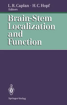 Caplan / Hopf | Brain-Stem Localization and Function | E-Book | www.sack.de