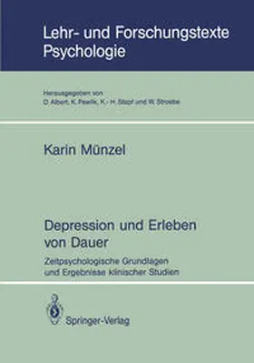 Münzel |  Depression und Erleben von Dauer | eBook | Sack Fachmedien