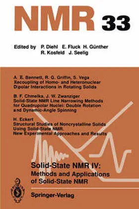  Solid-State NMR IV Methods and Applications of Solid-State NMR | eBook | Sack Fachmedien