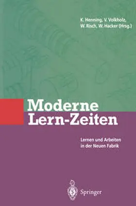 Volkholz / Risch / Hacker |  Moderne Lern-Zeiten | eBook | Sack Fachmedien