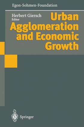 Giersch |  Urban Agglomeration and Economic Growth | Buch |  Sack Fachmedien