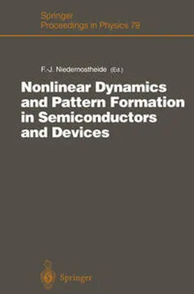 Niedernostheide |  Nonlinear Dynamics and Pattern Formation in Semiconductors and Devices | eBook | Sack Fachmedien