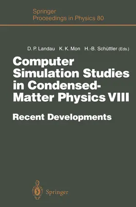 Landau / Mon / Schüttler |  Computer Simulation Studies in Condensed-Matter Physics VIII | Buch |  Sack Fachmedien