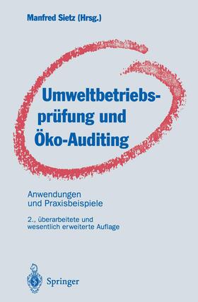 Sietz | Umweltbetriebsprüfung und Öko-Auditing | Buch | 978-3-642-80097-9 | sack.de
