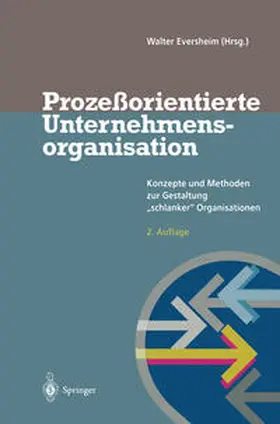 Eversheim |  Prozeßorientierte Unternehmensorganisation | eBook | Sack Fachmedien