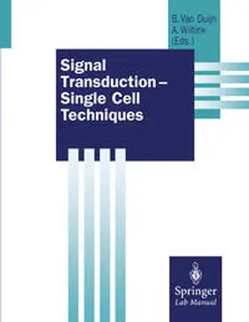 Duijn / Wiltink |  Signal Transduction — Single Cell Techniques | eBook | Sack Fachmedien