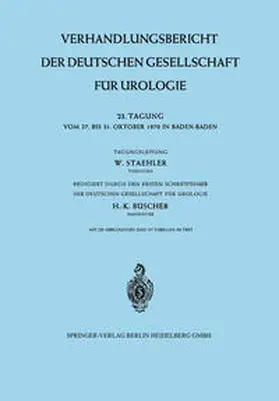  23. Tagung vom 27. bis 31. Oktober 1970 in Baden-Baden | eBook | Sack Fachmedien