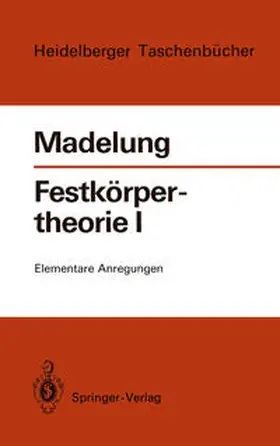 Madelung |  Festkörpertheorie I | eBook | Sack Fachmedien