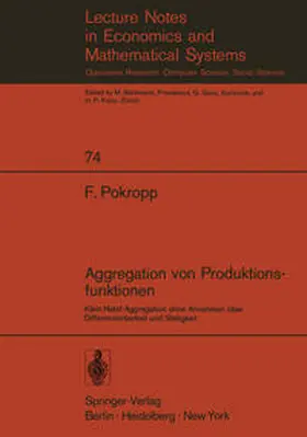 Pokropp | Aggregation von Produktionsfunktionen | E-Book | sack.de