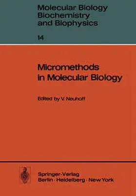 Neuhoff | Micromethods in Molecular Biology | E-Book | www.sack.de