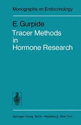 Gurpide |  Tracer Methods in Hormone Research | eBook | Sack Fachmedien