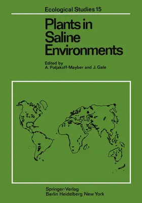Poljakoff-Mayber / Gale |  Plants in Saline Environments | Buch |  Sack Fachmedien
