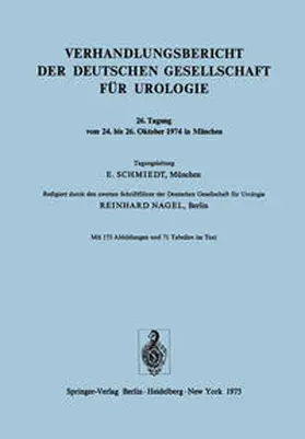  Verhandlungsbericht der Deutschen Gesellschaft für Urologie | eBook | Sack Fachmedien