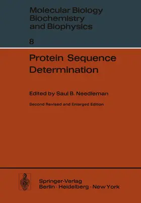 Needleman |  Protein Sequence Determination | Buch |  Sack Fachmedien