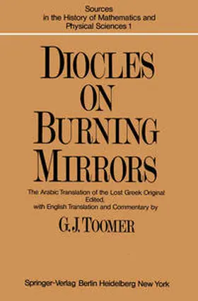 Toomer |  DIOCLES, On Burning Mirrors | eBook | Sack Fachmedien