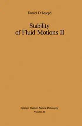 Joseph |  Stability of Fluid Motions II | eBook | Sack Fachmedien