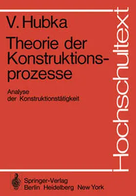 Hubka | Theorie der Konstruktionsprozesse | E-Book | sack.de