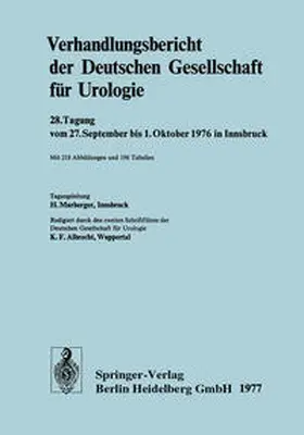  Verhandlungsbericht der Deutschen Gesellschaft für Urologie | eBook | Sack Fachmedien