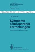 Süllwold |  Symptome schizophrener Erkrankungen | Buch |  Sack Fachmedien