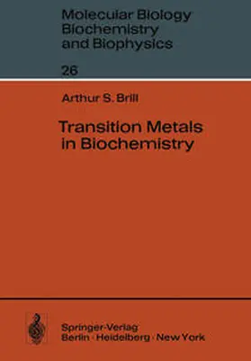 Brill |  Transition Metals in Biochemistry | eBook | Sack Fachmedien