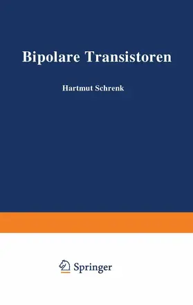 Schrenk |  Bipolare Transistoren | Buch |  Sack Fachmedien