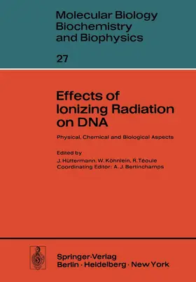 Teoule / Hüttermann / Köhnlein |  Effects of Ionizing Radiation on DNA | Buch |  Sack Fachmedien