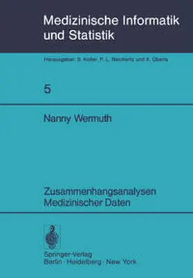 Wermuth |  Zusammenhangsanalysen Medizinischer Daten | eBook | Sack Fachmedien
