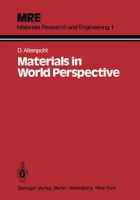 Altenpohl |  Materials in World Perspective | eBook | Sack Fachmedien