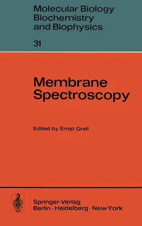 Grell |  Membrane Spectroscopy | Buch |  Sack Fachmedien